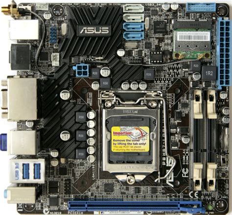Материнская плата Asus P8H67-I Deluxe s-1155 H67 купить | Elmir - цена ...