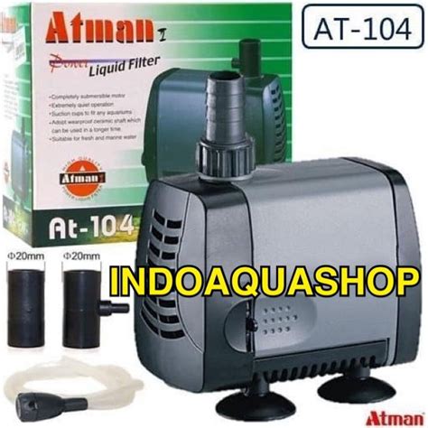 Jual Atman At Pompa Celup Air Aquarium Kolam Hidroponik At