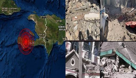 Fuerte Terremoto Magnitud 7 2 En Haití Hay Varios Daños Declaran Estado