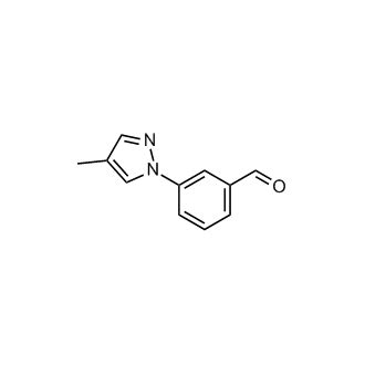 3 4 Methyl 1h Pyrazol 1 Yl Benzaldehyde CAS 1339353 78 4 Chemsrc