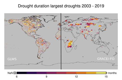 Measuring the extent of global droughts in unprecedented detail