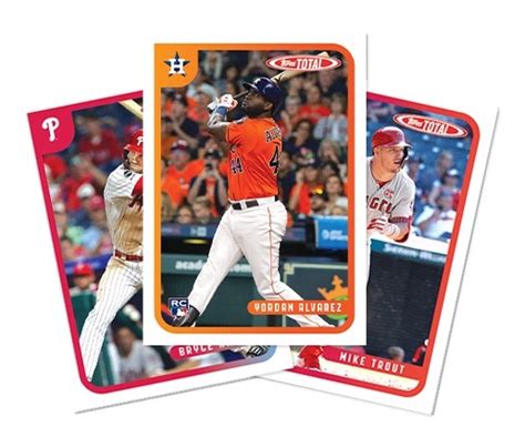 2020 Topps Total Baseball Checklist Set Details Wave Info Print Runs