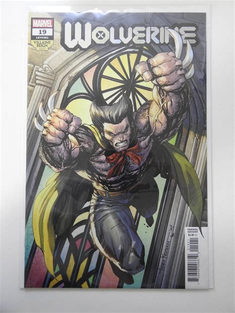 Wolverine Tyler Kirkham Villains Reign Variant Comic