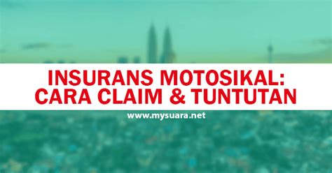 Insurans Motosikal Cara Claim Insurans Kemalangan Tempoh Tuntutan