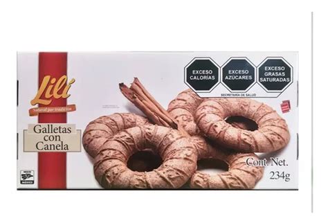 Galletas Lili Rosca Con Canela G Mercadolibre