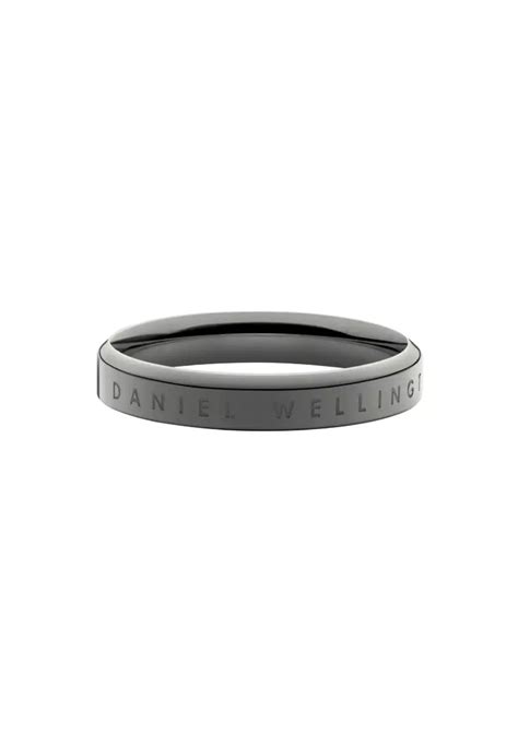 Daniel Wellington Classic Ring Anthracite Grey Unisex Ring Couple