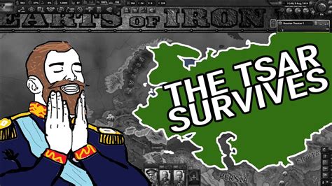 RUSSIA SURVIVES AND WINS WORLD WAR 1 Hearts Of Iron 4 The Great War