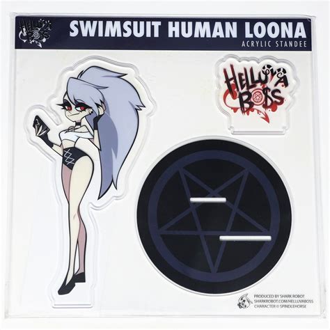 Helluva Boss Swimsuit Human Loona Limited Edition Acrylic Stand Standee