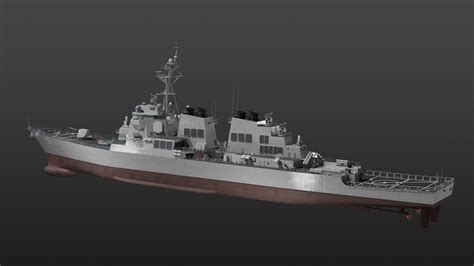 ArtStation - USS Arleigh Burke | Resources