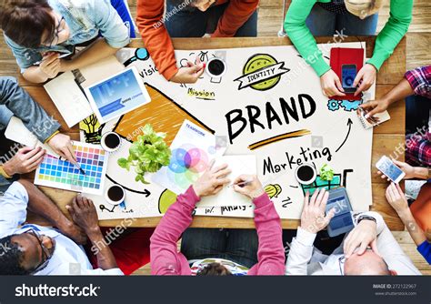 brand branding marketing commercial  concept stock photo