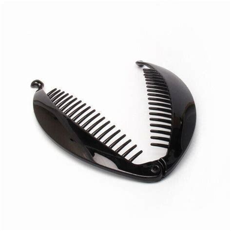 Banane Poisson Barrette Pince Cheveux Accessoire Peigne Noir Tort Cm