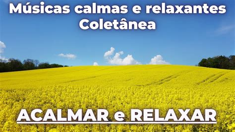 Colet Nea De M Sicas Calmas E Relaxantes Para Relaxar Acalmar E Meditar