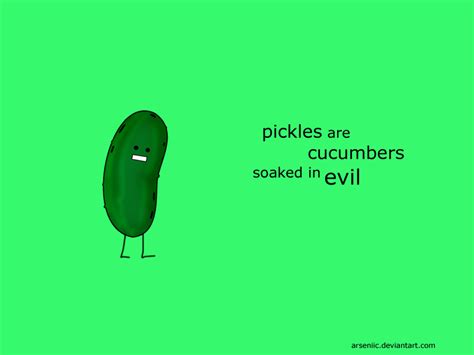 Pickles are... by arseniic on DeviantArt