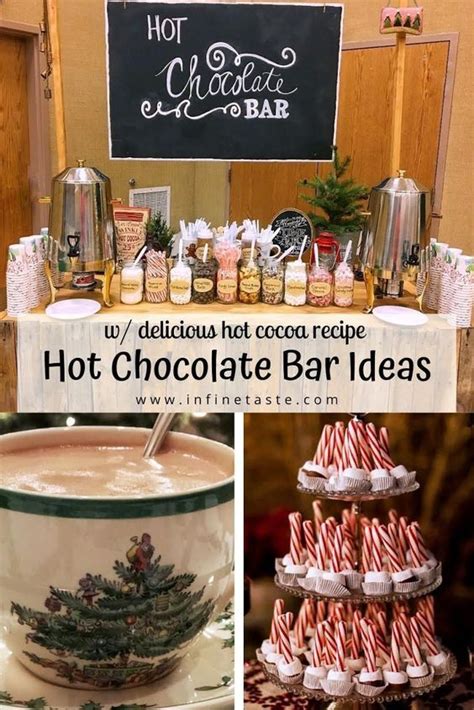 How To Make A DIY Hot Chocolate Bar Recipe Diy Hot Chocolate