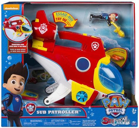 Paw Patrol Sea Patrol Sub Patroller Vehicle Playset Spin Master - ToyWiz