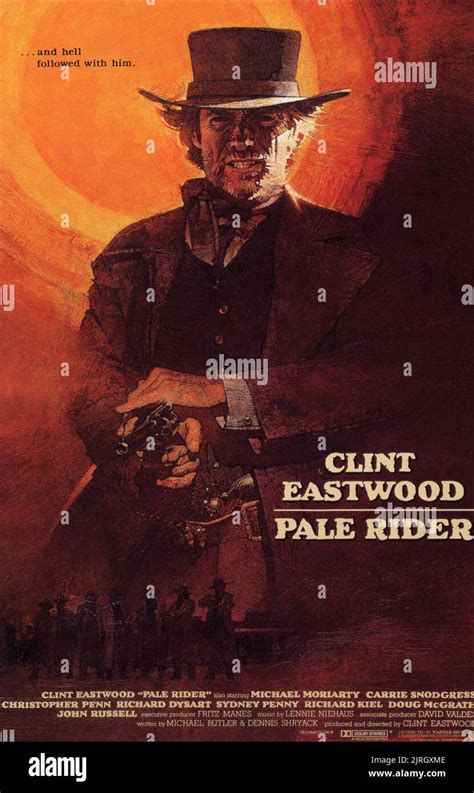 Clint Eastwood Pale Rider 1985 Stock Photo Alamy