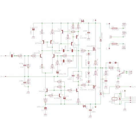 Mosfet Amplifier Schematic