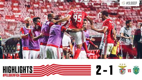 HIGHLIGHTS SL Benfica 2 1 Sporting CP YouTube