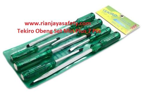 Tekiro Obeng Set 7 Pcs Rianjaya