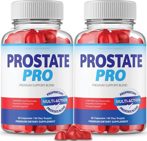 Ideal Performance 2 Pack Prostate Pro Gummies Premium Prostate