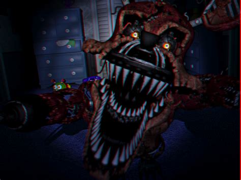 Room Nightmare Foxy JumpScare 3D by Cosmicmoonshine on DeviantArt