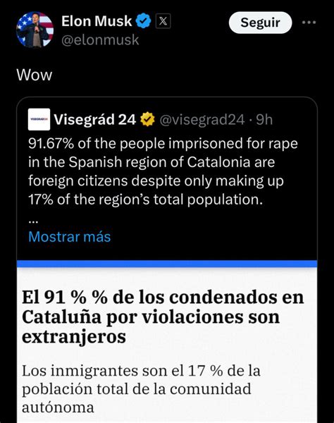 Elon Musk Se Pronuncia Sobre Que El De Los Violadores En Catalu A