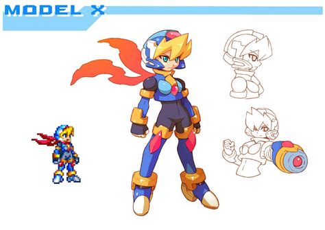 Megaman Zx Genesis Model X Ciel By Senbonzakuraxx23 On Deviantart