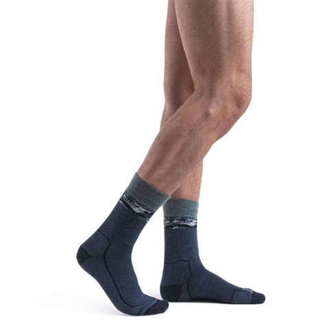 Icebreaker Hike Medium Crew Sedimentary Chaussettes En Laine M Rinos