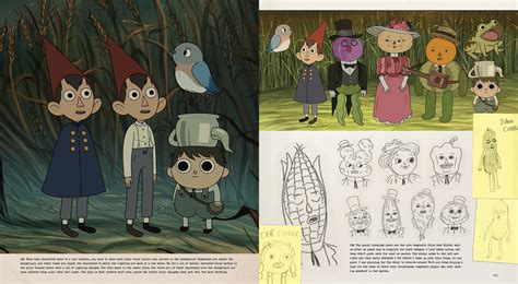 Preview Art Of Over The Garden Wall Captures The Dizzying Inspiration