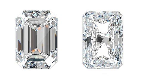 Emerald Cut Vs Radiant Cut Diamonds Artofit