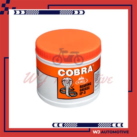 Jual Cobra King Bearing Grease 454gram Stempet Minyak Gemuk Orange 454