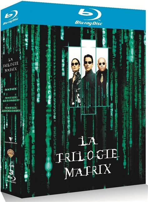 Amazon Coffret Matrix La Trilogie Blu Ray Matrix Matrix Reloaded