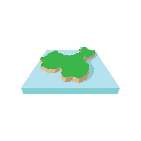 Map of china, cartoon style 14167488 Vector Art at Vecteezy