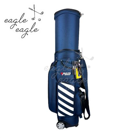 Jual PGM Retractable Golf Bag With Wheels Tas Roda Rain Cover