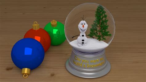 Olaf Disney Frozen High Poly Free 3d Model 3ds Obj Dae C4d Mb