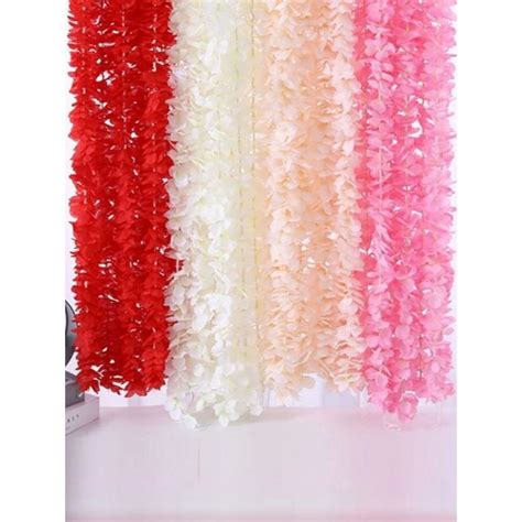 jual bunga wisteria bunga juntai bunga artificial shopee indonesia