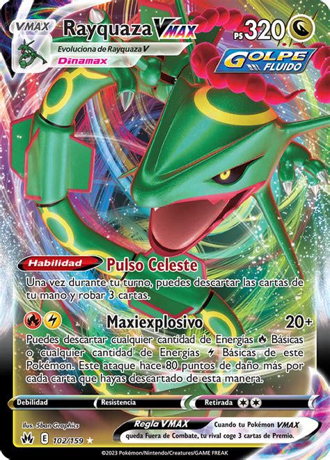 Archivo Rayquaza Vmax Cenit Supremo Tcg Png Wikidex La