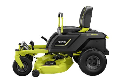 Ryobi 48v Brushless 54 115 Ah Battery Electric Riding Zero Turn Mower Ry48140 The Home Depot