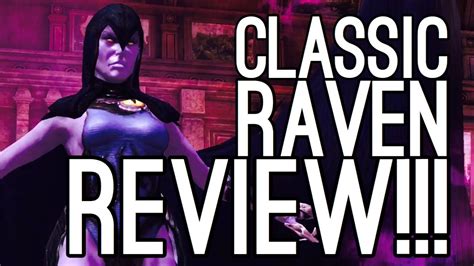 RAVEN REVIEW Injustice Gods Among Us YouTube