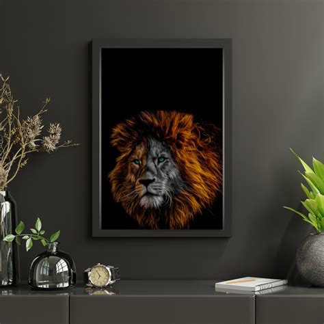 Lion Printable Wall Art, Lion Fantastic Wall Art, the King Lion, Epic