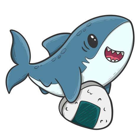 cute shark cartoon 28702200 PNG