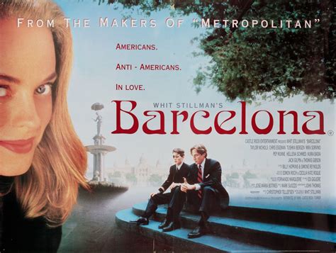 Barcelona Original 1994 British Quad Movie Poster Posteritati Movie Poster Gallery