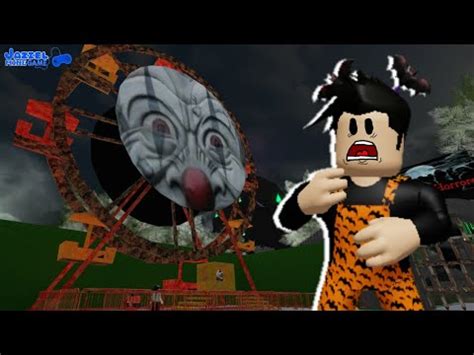 Roblox Escape Do Parque Assombrado Escape The Theme Park Obby