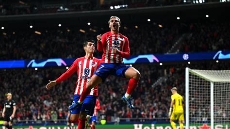 Atletico Madrid 6-0 Celtic - Antoine Griezmann and Alvaro Morata net braces in UEFA Champions ...