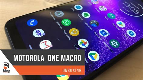 Unboxing Motorola ONE Macro YouTube