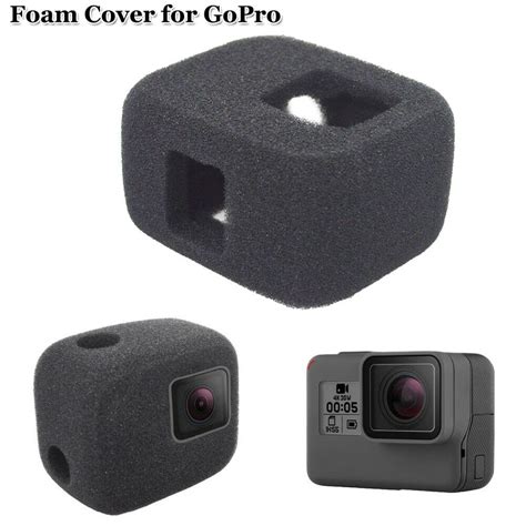 Wind Slayer Parabrisas de espuma para GoPro Hero 7 5 6 cámara negra