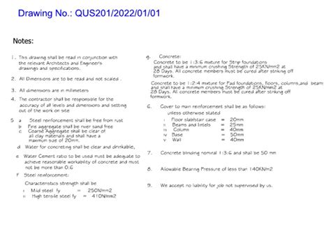 01 - Structural Notes | PDF