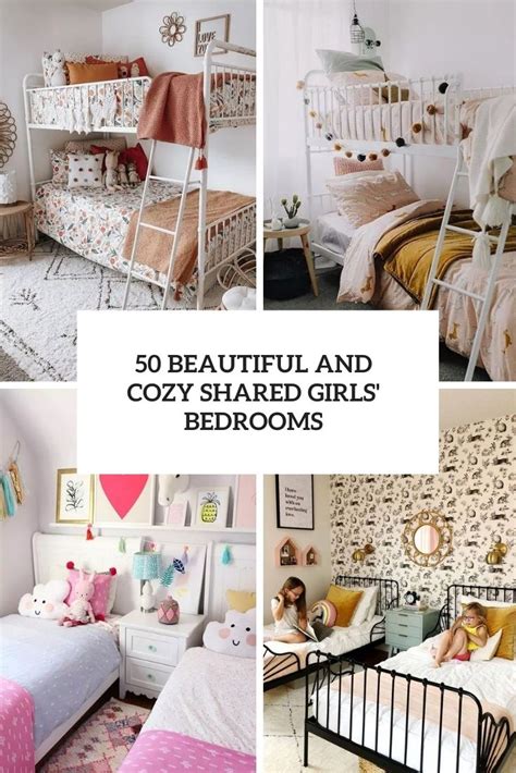 50 Beautiful And Cozy Shared Girls’ Bedrooms Shelterness