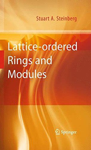 『lattice Ordered Rings And Modules』｜感想・レビュー 読書メーター