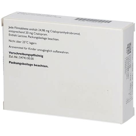 Cipramil 20 Mg 100 St Mit Dem E Rezept Kaufen Shop Apotheke